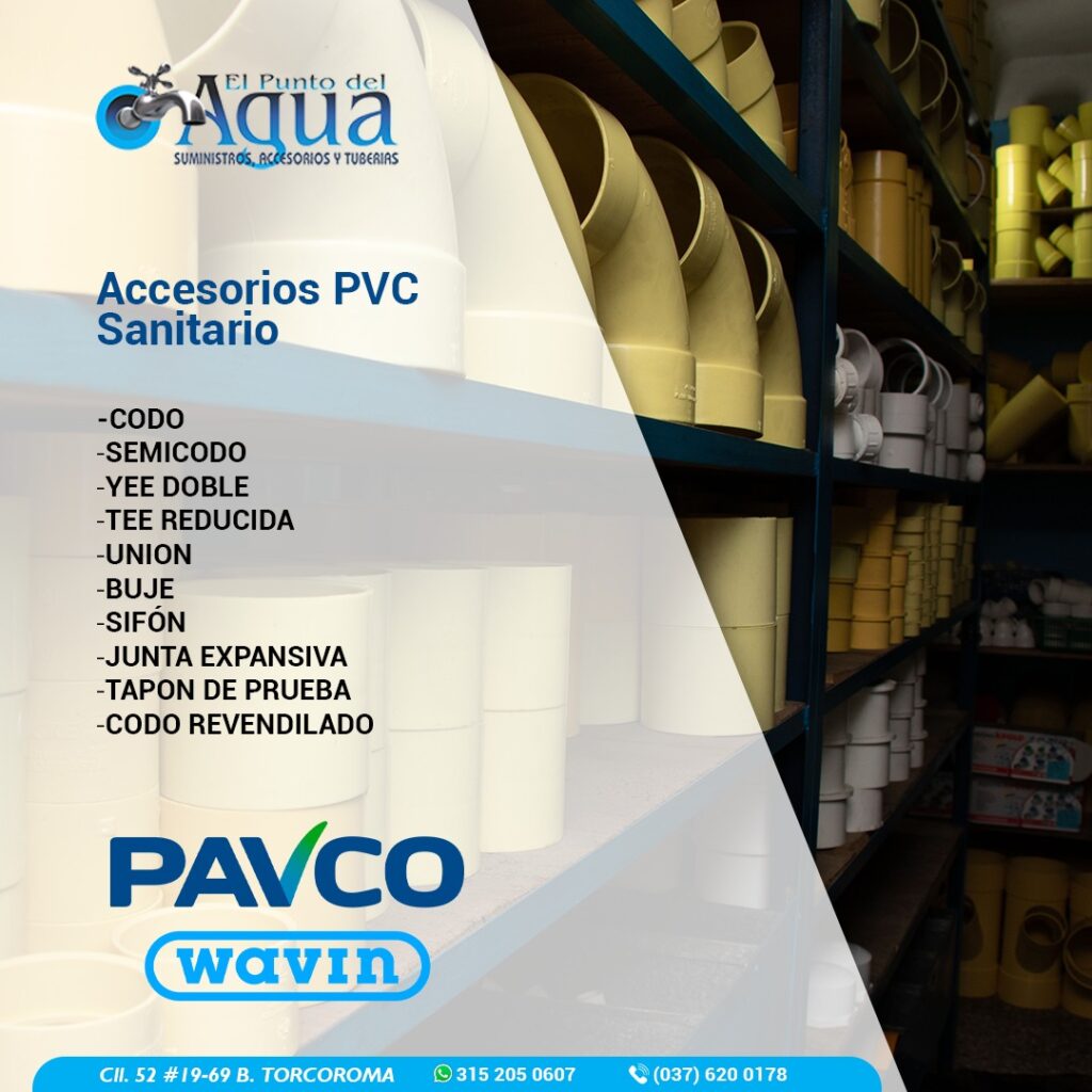 Accesorios PVC Sanitario